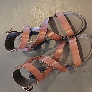 Franco Sarto leather sandals size 8
